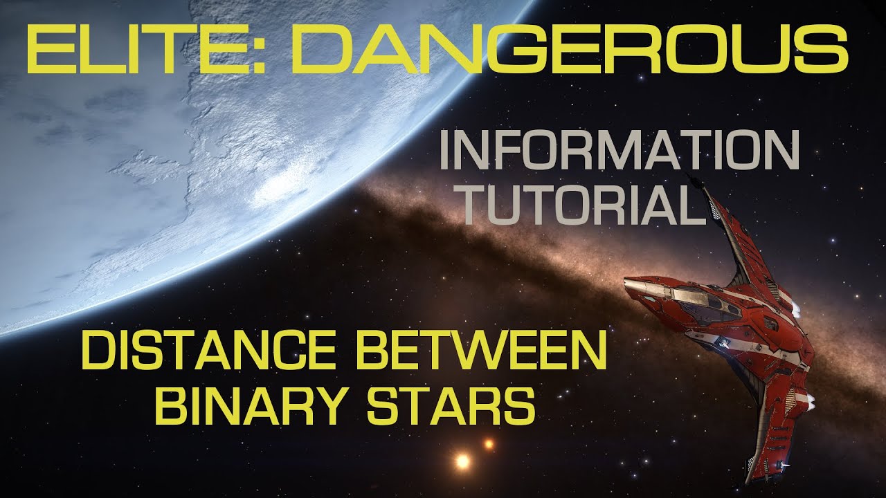 Elite Dangerous Orbital Periods, distances, time to complete missions