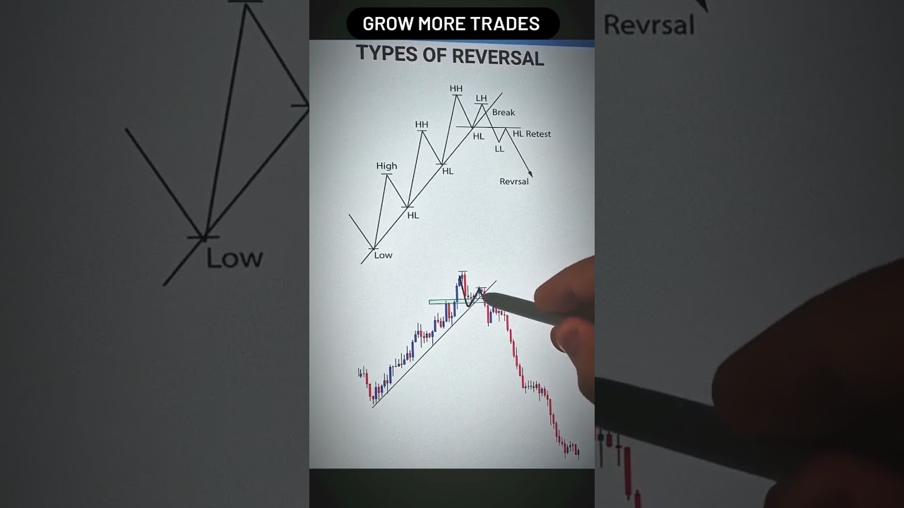 Types of reversal  best strategy  for beginners  trader  