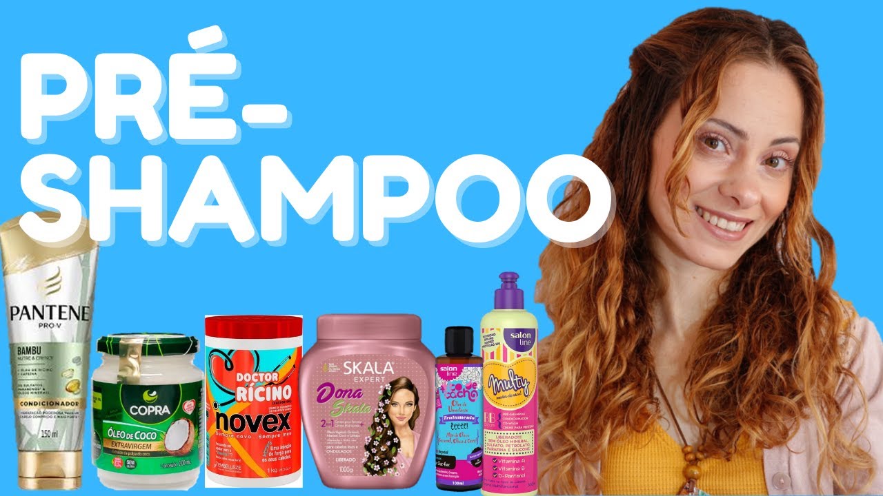 COMO FAZER PRÉ-SHAMPOO? | Técnica para não ressecar os fios ao lavar ...