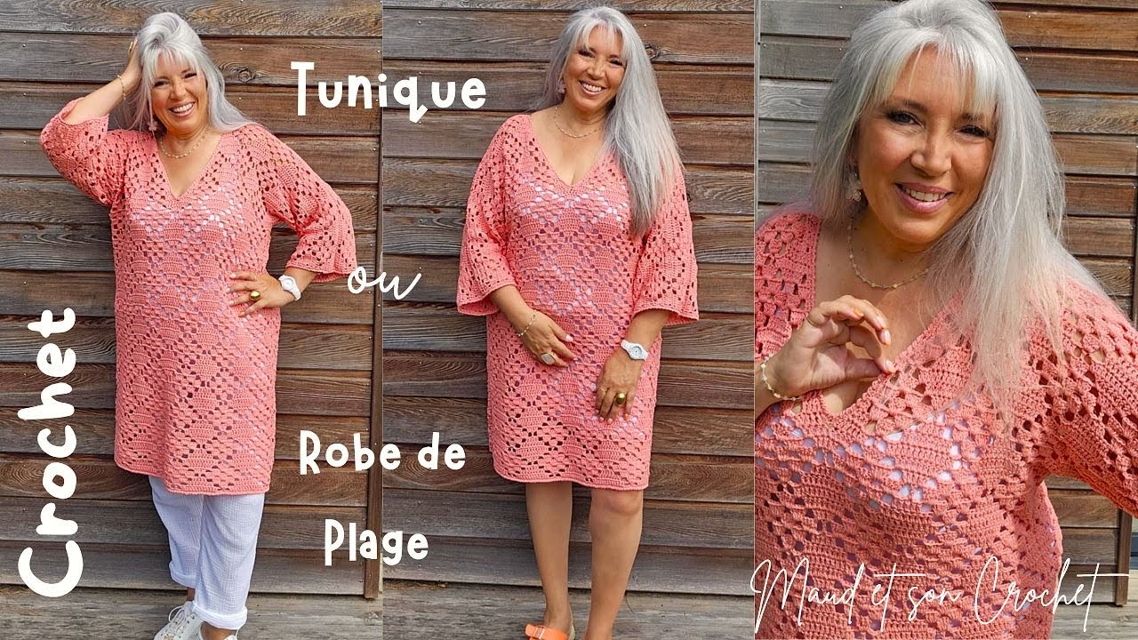 Robe Pull Femme Elégant Robe Tricoté Col V Manche Longue Casual Robe