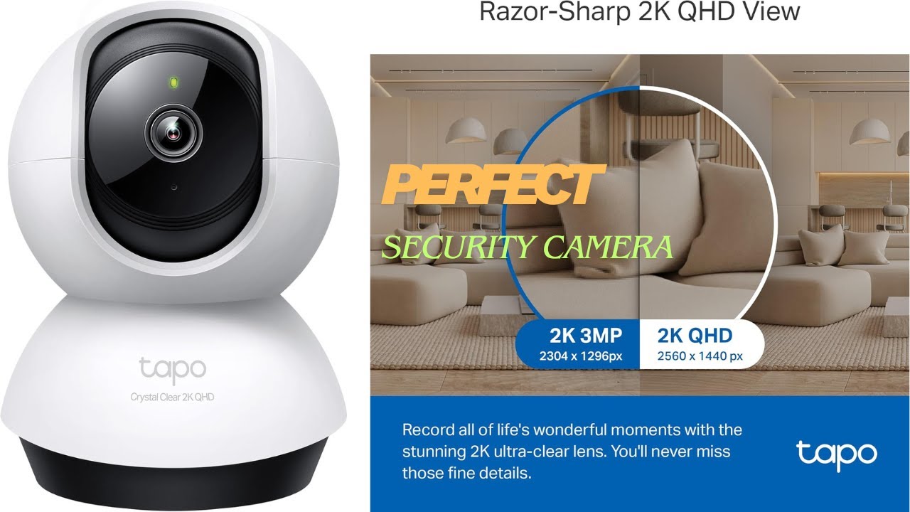 Tapo 2K QHD Pan/Tilt Security Camera Review | Baby Monitor, Motion Tracking & Smart Home Control