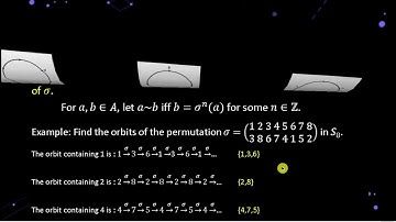 Orbits, Cycles, Transpositions, Even and Odd permutations, Alternating Groups