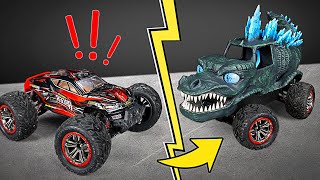 Godzilla Vs. King Kong  Making Amphibia Stronger With The Incredible Vehicle!