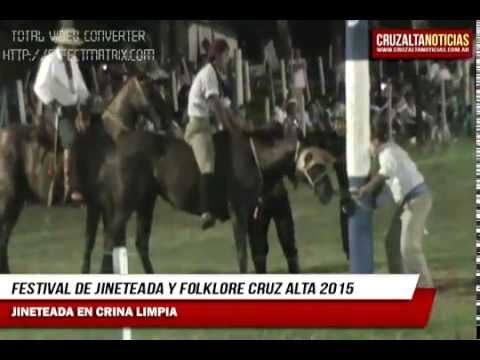 Jineteada en Crina Limpia - www.cruzaltanoticias.com.ar