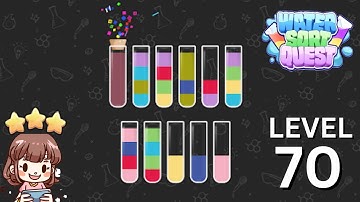 Water Sort Quest Level 70 Solution Walkthrough