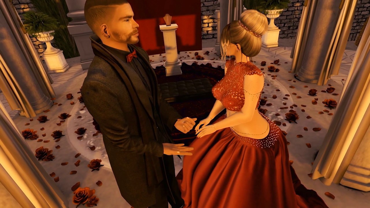 Silly & Steven Collaring Ceremony Second Life