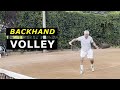 Mastering the Backhand Volley: Grip, Technique, and Footwork Tips