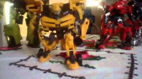 Transformers Dark Of the Moon-Autobots return stop motion