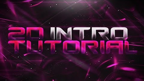 How to Make a Clean 2D Intro on Android (ft. Noizy)