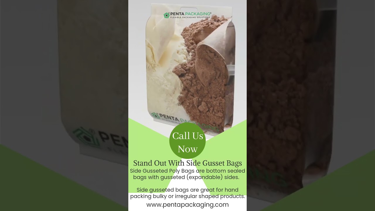 Stand Out with Side Gusset Bags