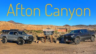 Afton Canyon   Mojave River Crossing, Buried Box Cars, Train Trestles, Spooky Canyon and more!