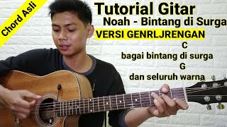 (Chord) NOAH - BINTANG DI SURGA | VERSI GENJRENGAN