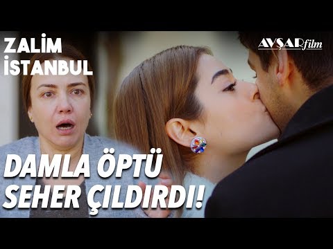 Damla Civan'ı Öptü Seher Kriz Geçirdi💘👀 - Zalim İstanbul 27. Bölüm