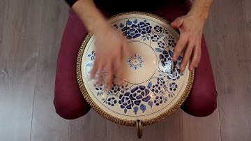 Guda Freezbee "Porcelain-2" design. Arcane scale