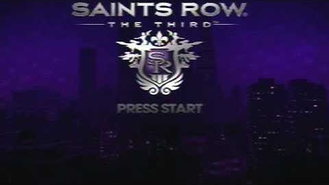 saints row: the third   intro