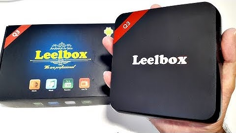 Leelbox Q3 Android TV Box recensie