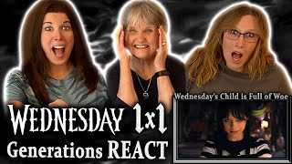Wednesday 1x1 REACTION - Wednesday's Child is Full of Woe