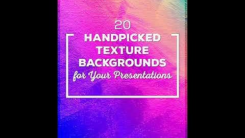 PowerPoint eBook - 20 Texture Backgrounds to Elevate Your Presentation Designs