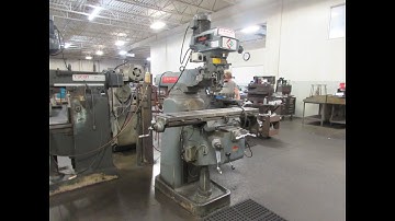 Clausing Kondia FV-1 Vertical Mill with Servo Power Feed