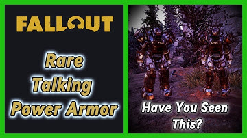 Rare Talking Power Armor That