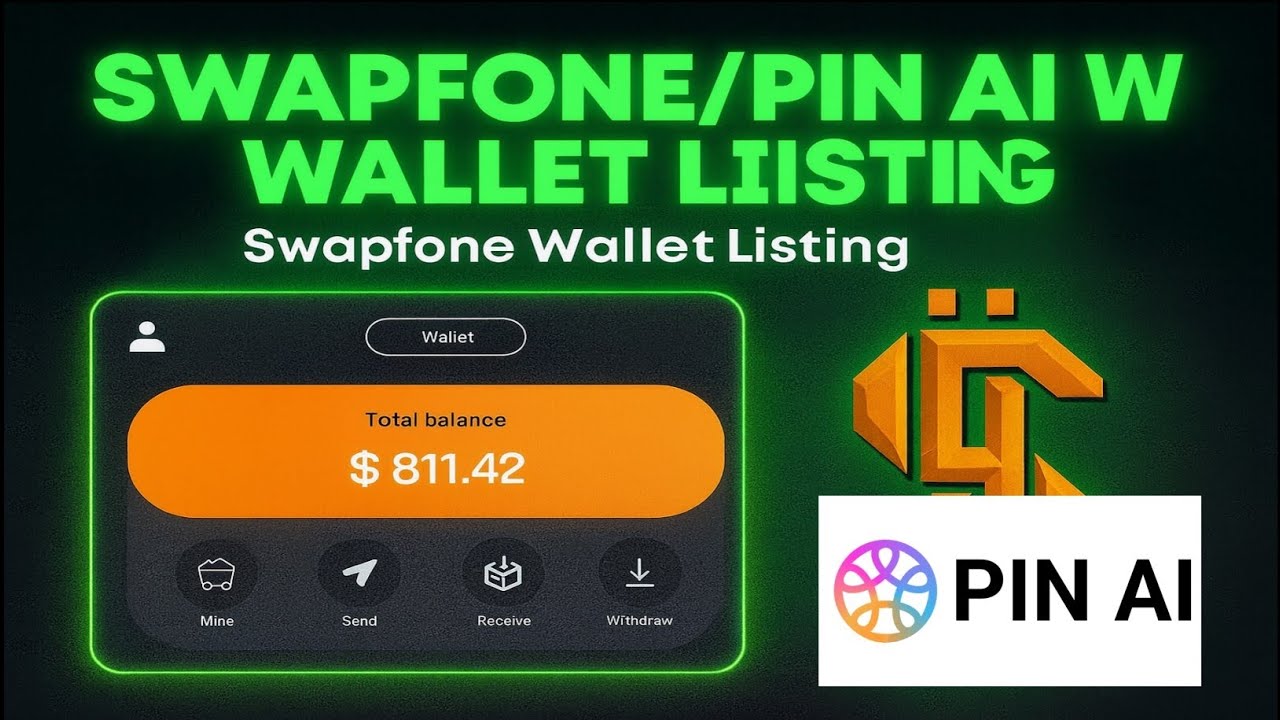 SWAPFONE & PIN AI BIG NEWS : Wallet Withdrawal Announcement 