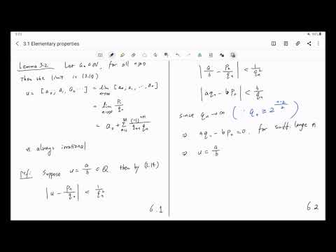 continued fractions 3.1