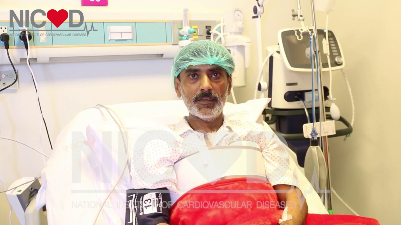 Mr. Zameer Ahmed Pirzada sharing his experience after Heart Bypass surgery (CABG) at NICVD Sukkur.