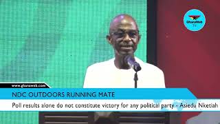 Asiedu Nketiah says NDC cannot compete with NPP in money politics