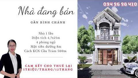 Nhà ĐINH ĐỨC THIỆN KHU CÔNG NGHIỆP CẦU TRÀM|Trả góp 0 lãi|cách Bình Chánh 3km|cho thuê 5 triệu/tháng