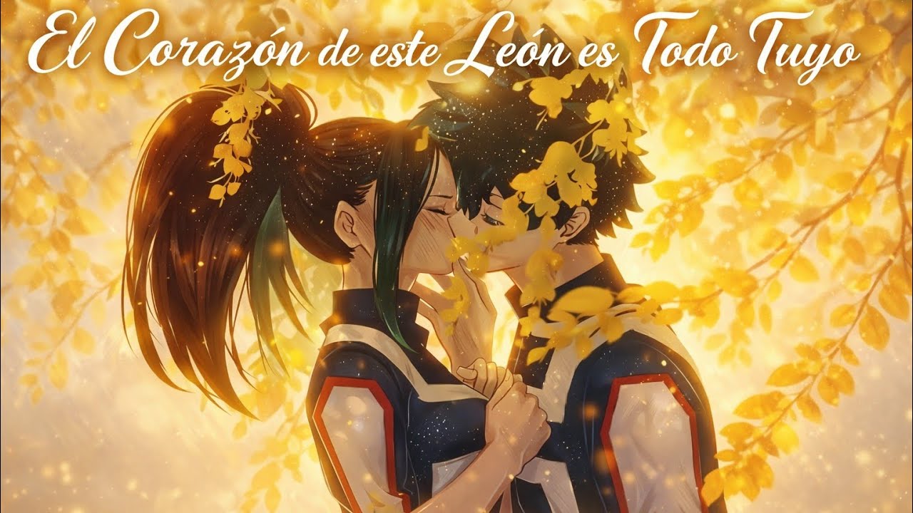 El Corazón de este León es Todo Tuyo (Izuku x Momo) One Shot