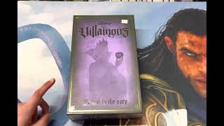 Disney Villainous: Wicked to the Core unboxing (and organizing my Villainous collection)