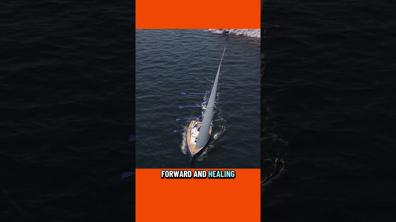 ⁣Tacking a Sailboat #sailing #sailingschool #sailboats #sailinggear