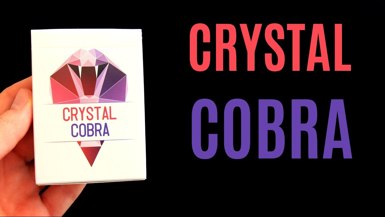 CRYSTAL COBRA – Design playing cards REVIEW