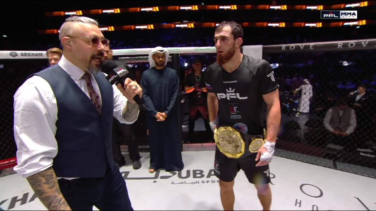 Ramazan Kuramagomedov shocks the MMA world by announcing his retirement!  #PFL #MMA #RoadToDubai