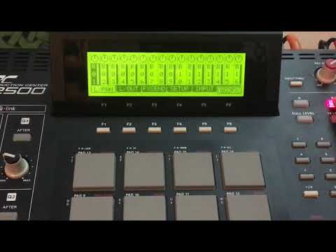 Mpc 2500 Step Editing and Mixer Automation