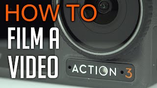 How film a video with Dji Osmo Action 3