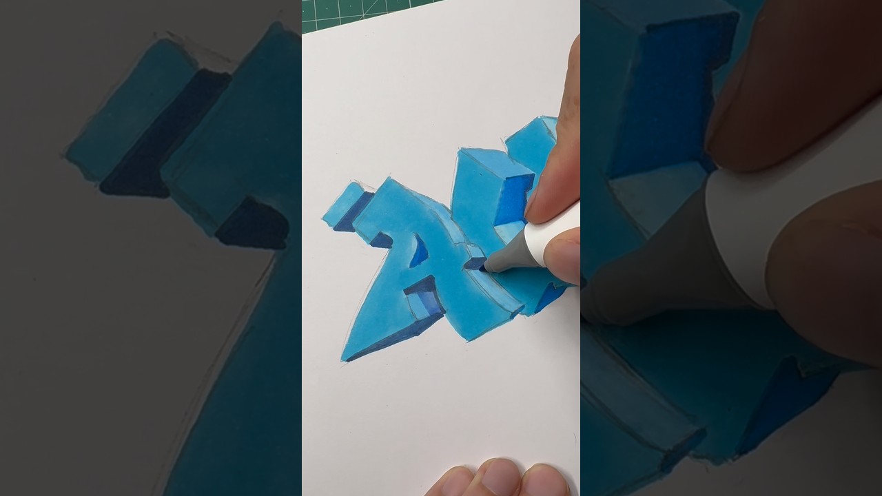 Cómo hacer graffiti con efecto 3D