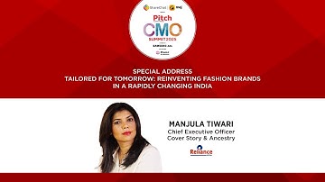 Reinventing Fashion Brands in India | Manjula Tiwari at Pitch CMO Summit 2025
