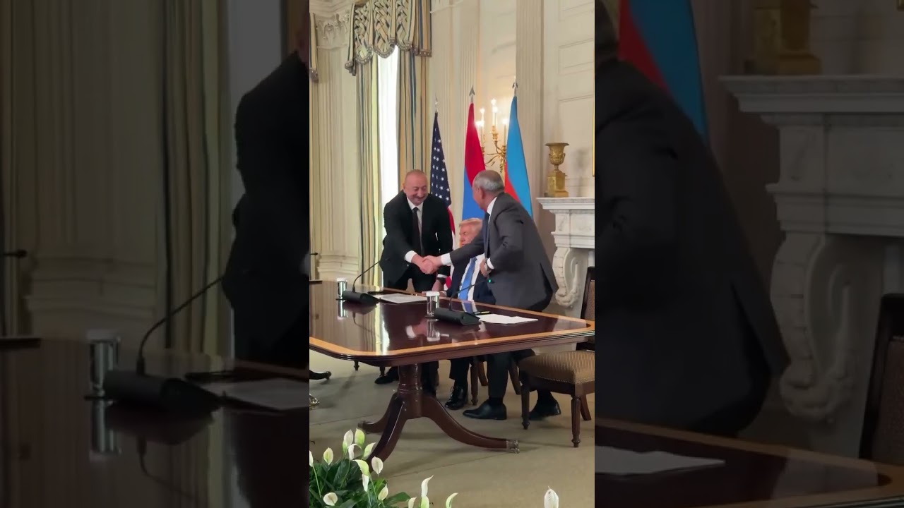 Historic Meeting Between U.S., Azerbaijan, and Armenia Leaders Greetings 