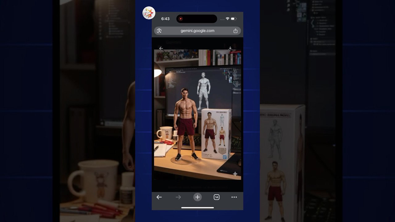 3D Model Photo Editing Using Gemini AI ✨| Trending Instagram Effect |Kannada