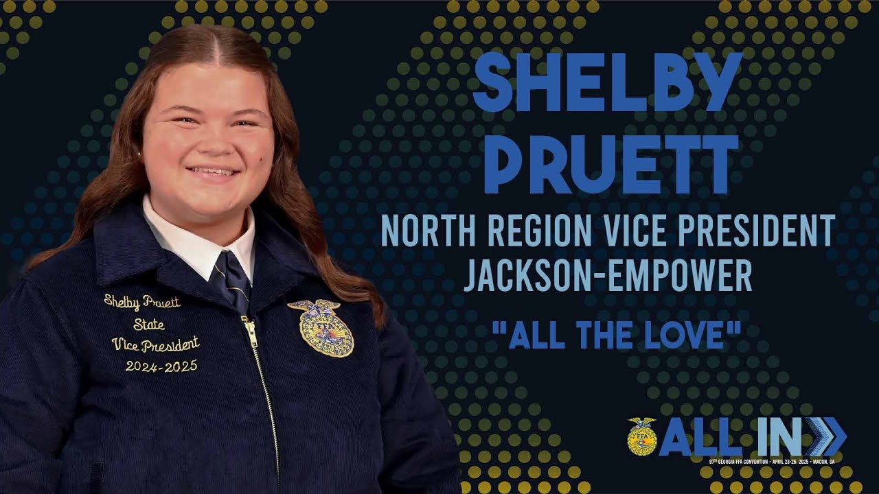 Shelby Pruett Retiring Address - 97th Georgia State FFA Convention ...