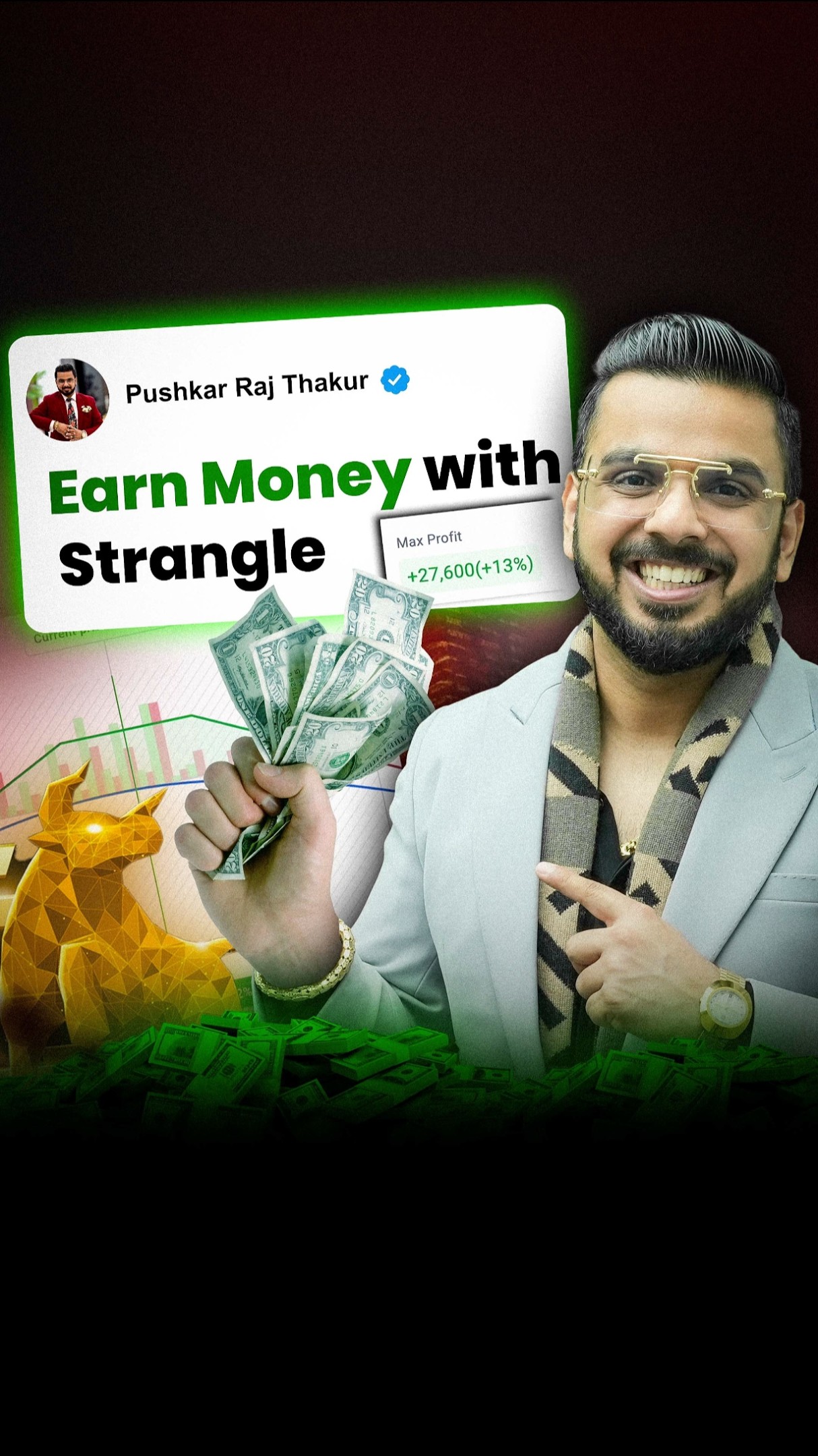 #Day71 || Earn Money With Strangle