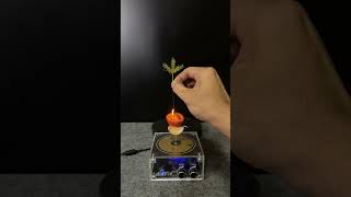 Lightning + garlic + tomato + Plants #experiment #teslacoil #shorts
