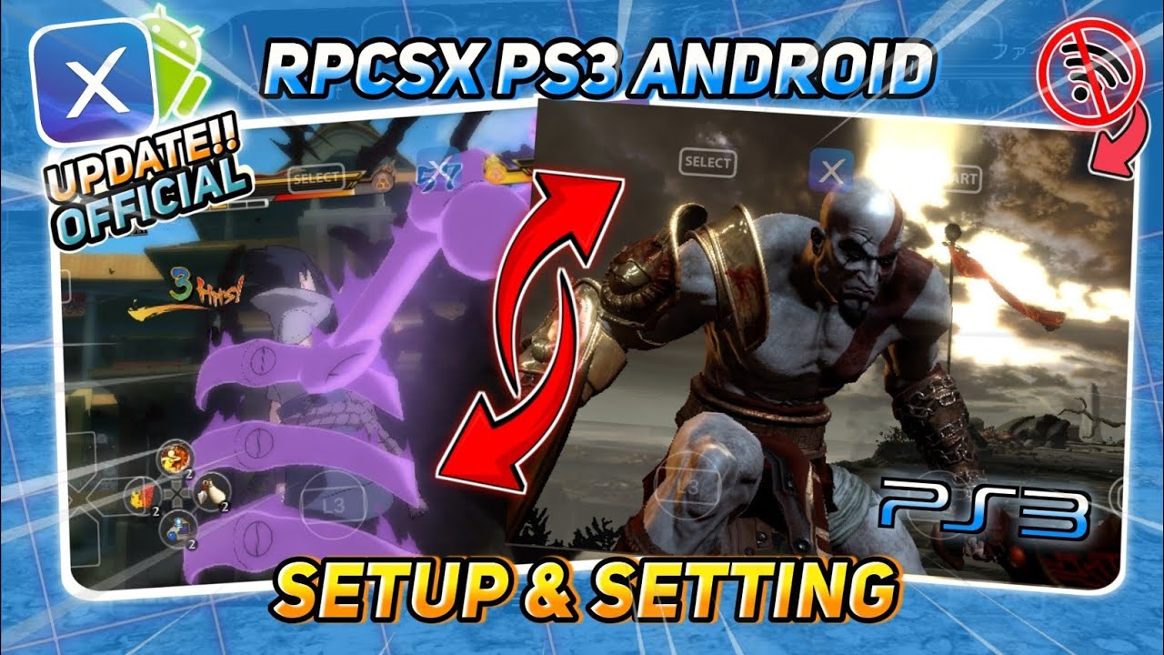 UPDATE!! RPCSX PS3 Android Offline Official Update Full SetUp & Setting ...