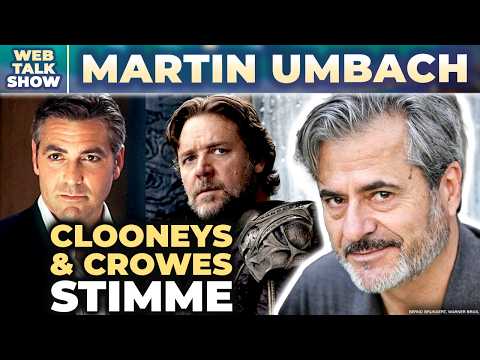 George Clooney & Russell Crowe: Synchronsprecher Martin Umbach Interview