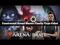 Constructed Grand Master Finally Plays Cube! | Powered Cube Bo3 Draft | MTG Arena