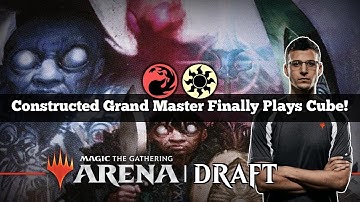 Constructed Grand Master Finally Plays Cube! | Powered Cube Bo3 Draft | MTG Arena