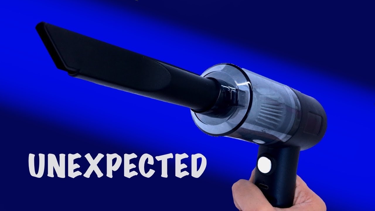 Mini Powerful vacuum cleaner detail review - YouTube