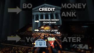 Debit or Credit? #brainboosted #money #finance #facts