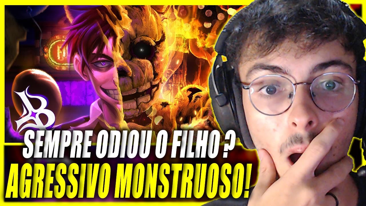 (REFRÃO S+) PIVA REAGE ao BLXCK - Coral da Agonia (William Afton)